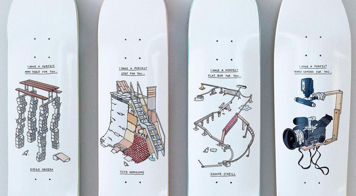 Perfect Spots Series By Brother Merle X April Skateboards
