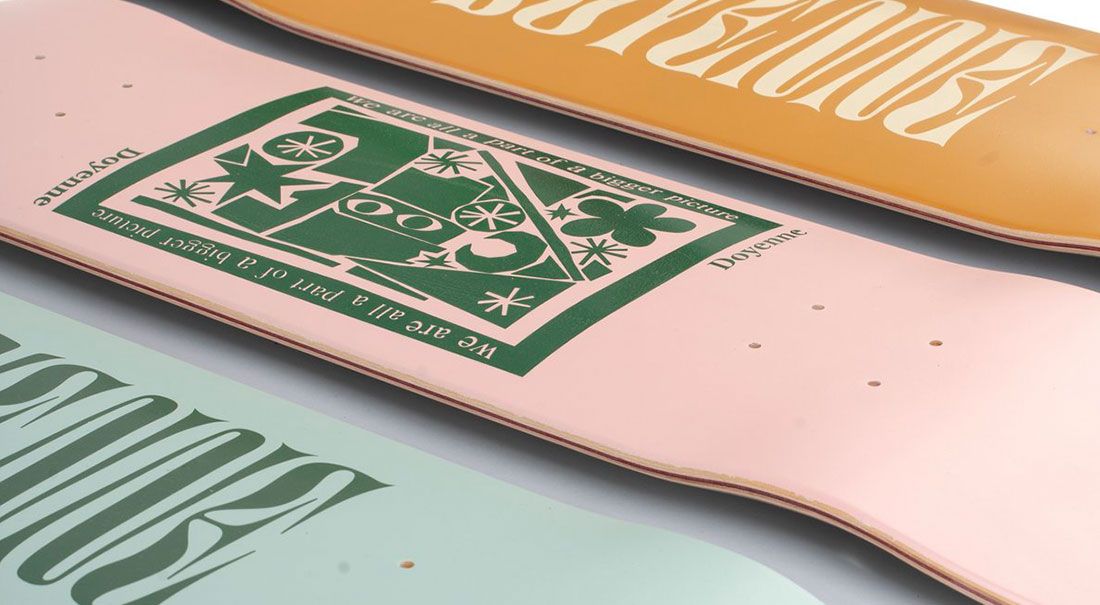 Sophie J Morrisons X Doyenne Skateboards