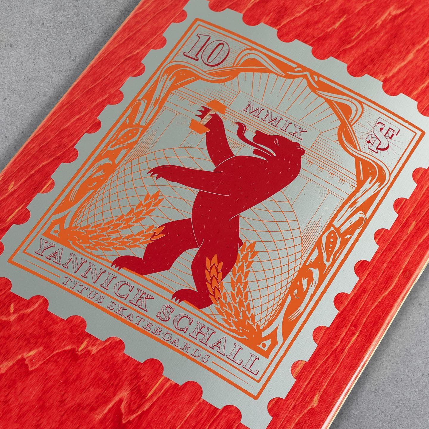 10 YRS Series Par Vast Studio X Titus Skateboards 1