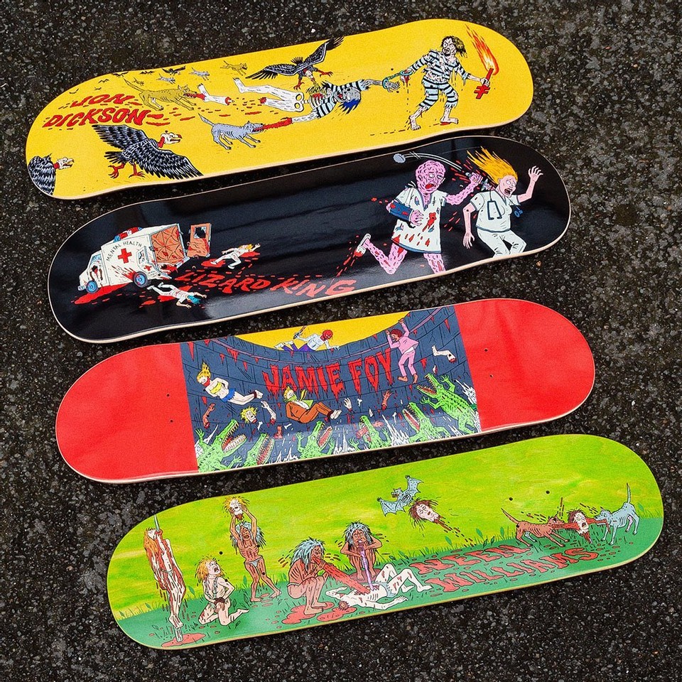 Jj Villard X Deathwish Skateboard 9