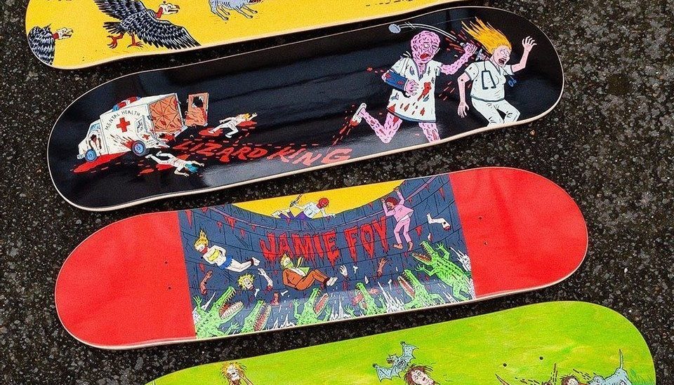 Jj Villard X Deathwish Skateboard 9