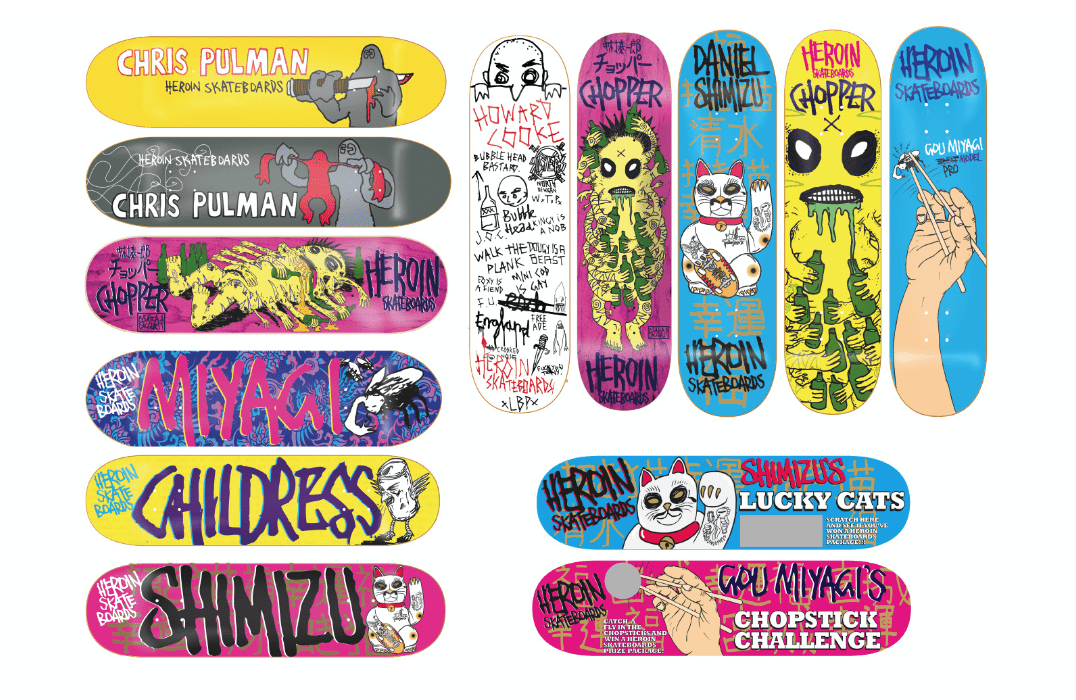 Mark Fos Foster Skateboard Graphics 3