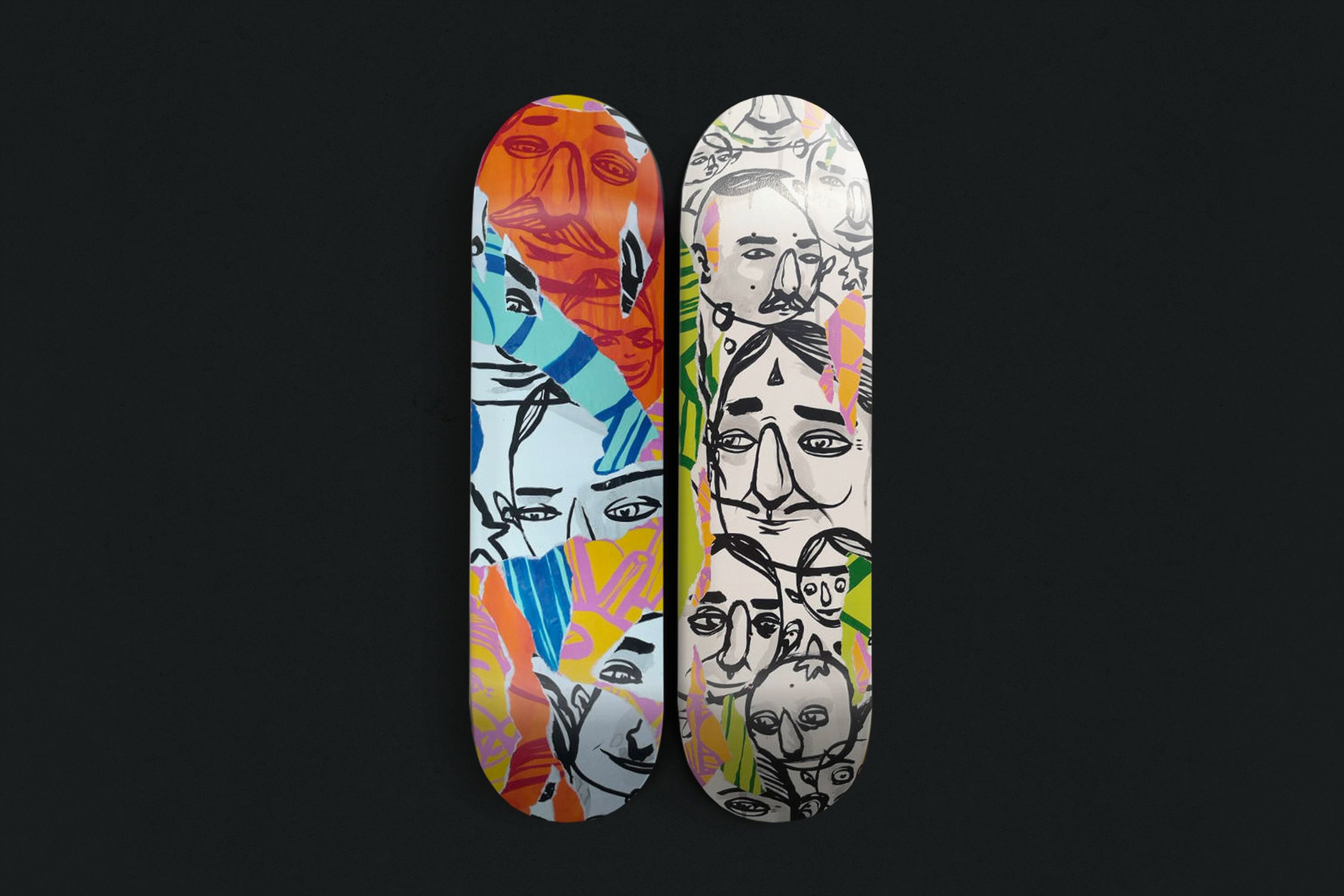 Unique 1 And 2 Skateboards By Sea Creative Bonobolabo