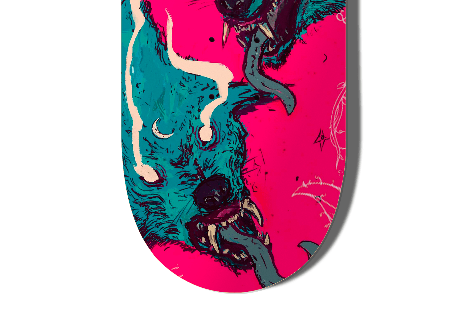 Wolf Pack Deck By Miguel Nogueira Wanderlust Boards 4