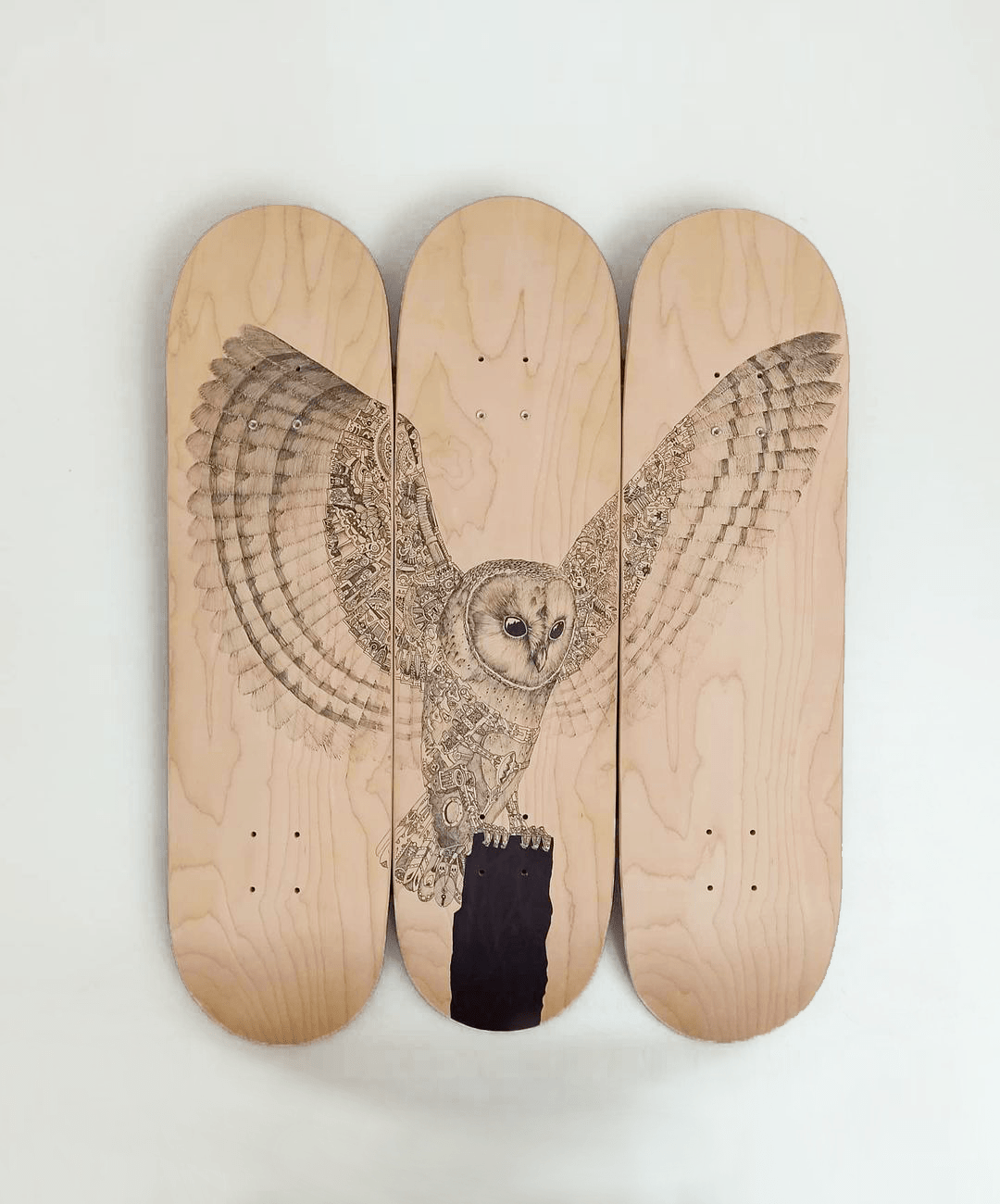 Predation Discrete Skateboards Triptyque By Les Planches De Rom