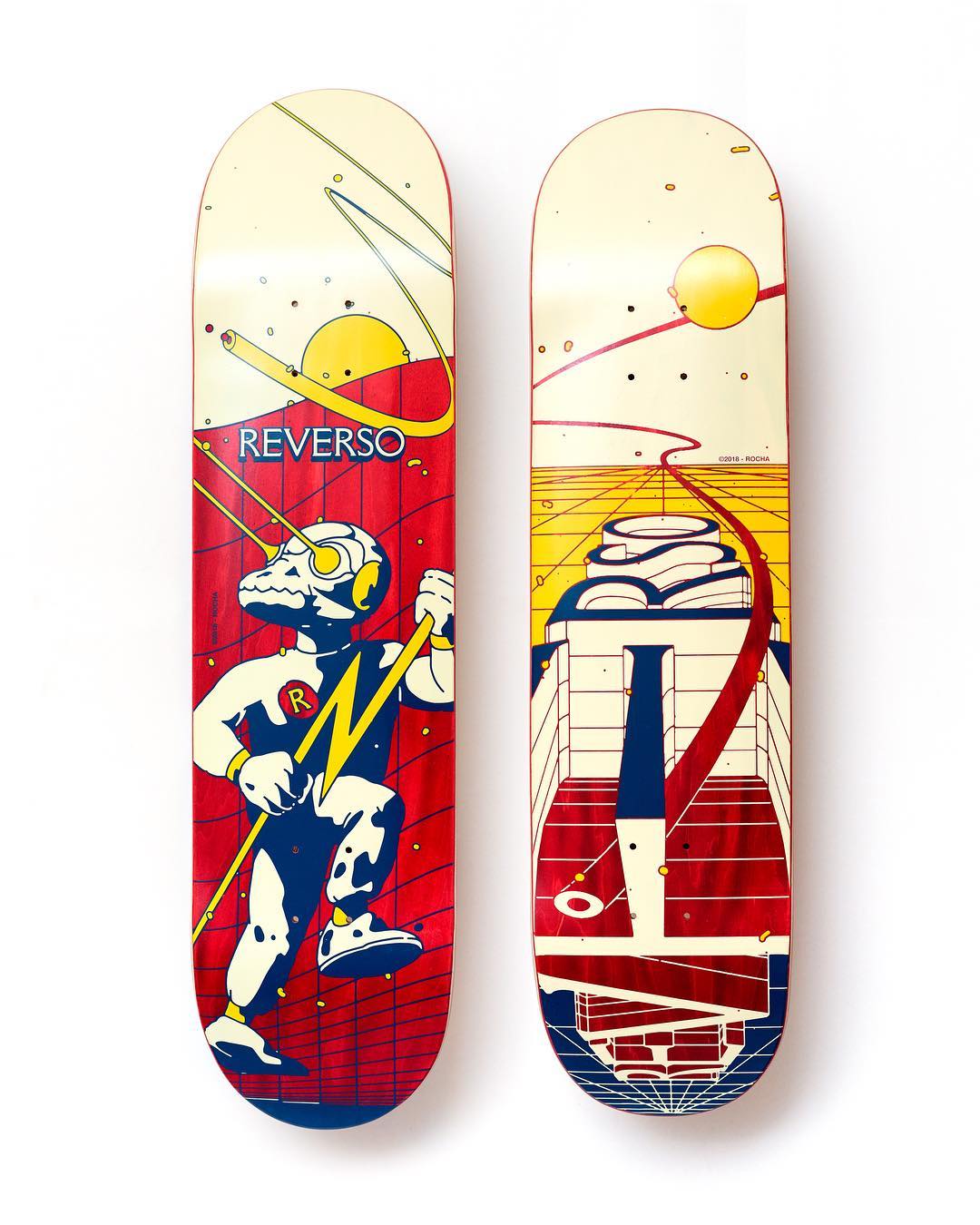 Recoil And Engage By David Rocha X Reverso Skateboards 4
