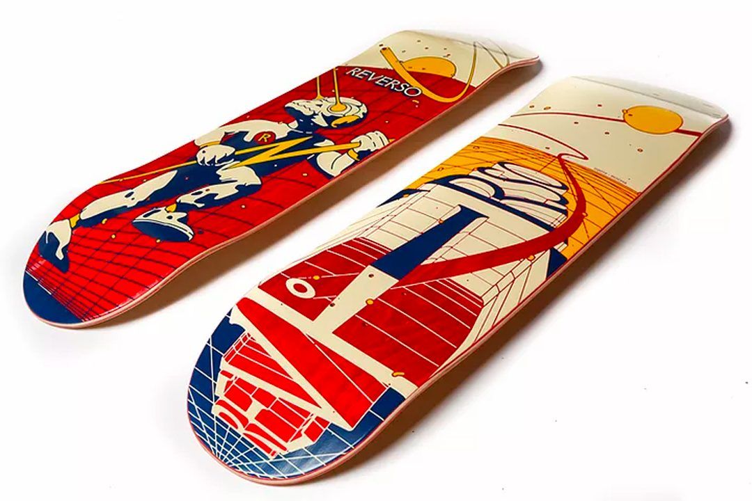 Recoil And Engage By David Rocha X Reverso Skateboards 7