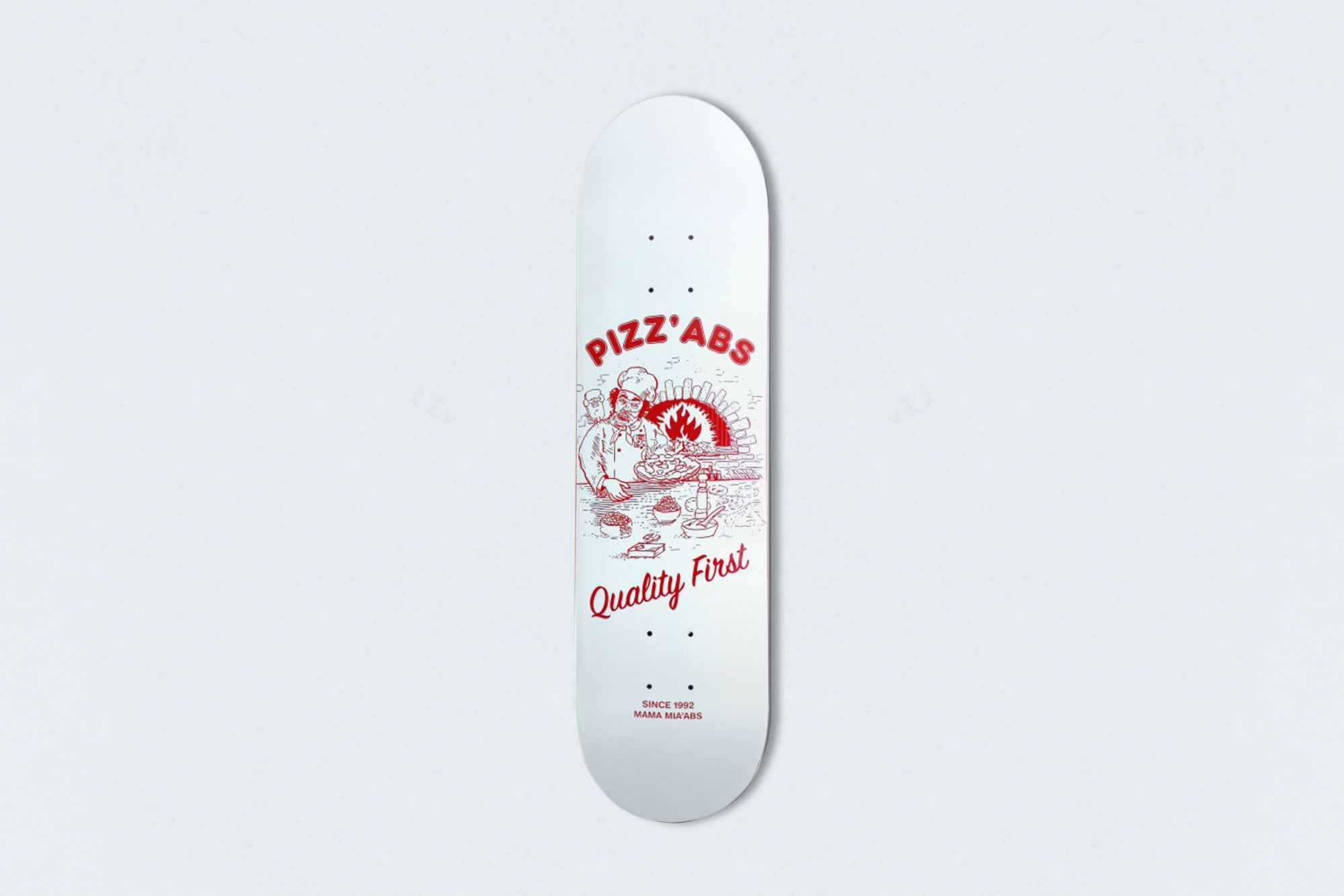 Skate Pizz Skateboard By Abs Skateshop