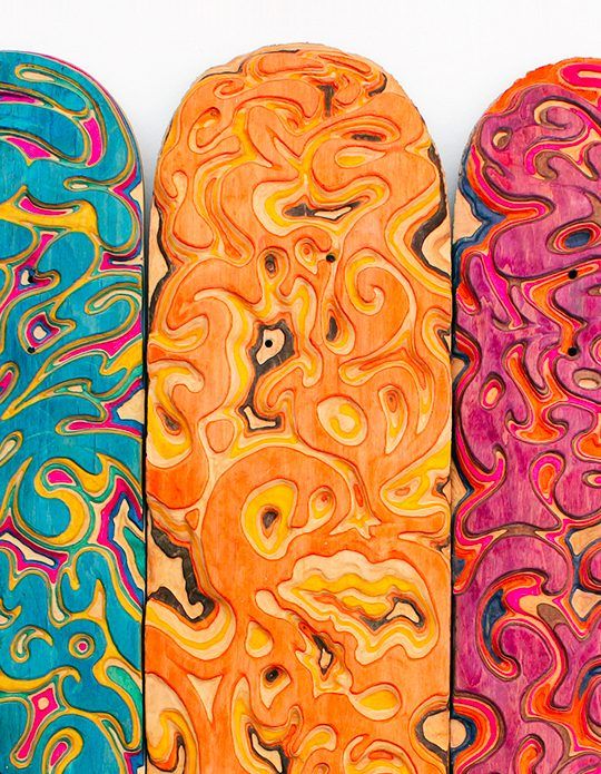 Carving Custom Skateboards By Tom Le Maitre