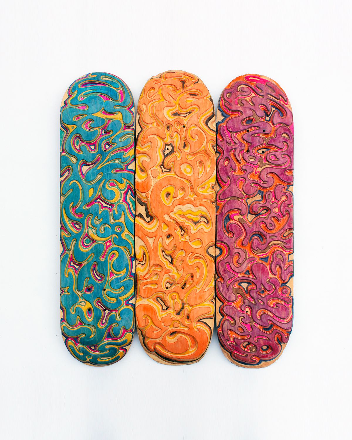 Carving Custom Skateboards By Tom Le Maitre 7