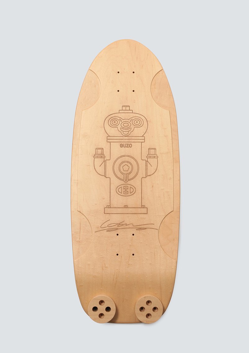 Haroshi X Tendo Mokko Skateboard Deck 14