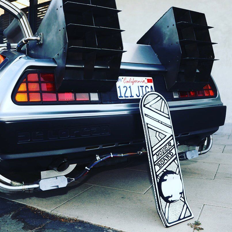 Back To The Future Hoverboard Par Joshua Vides X 3d Retro.2