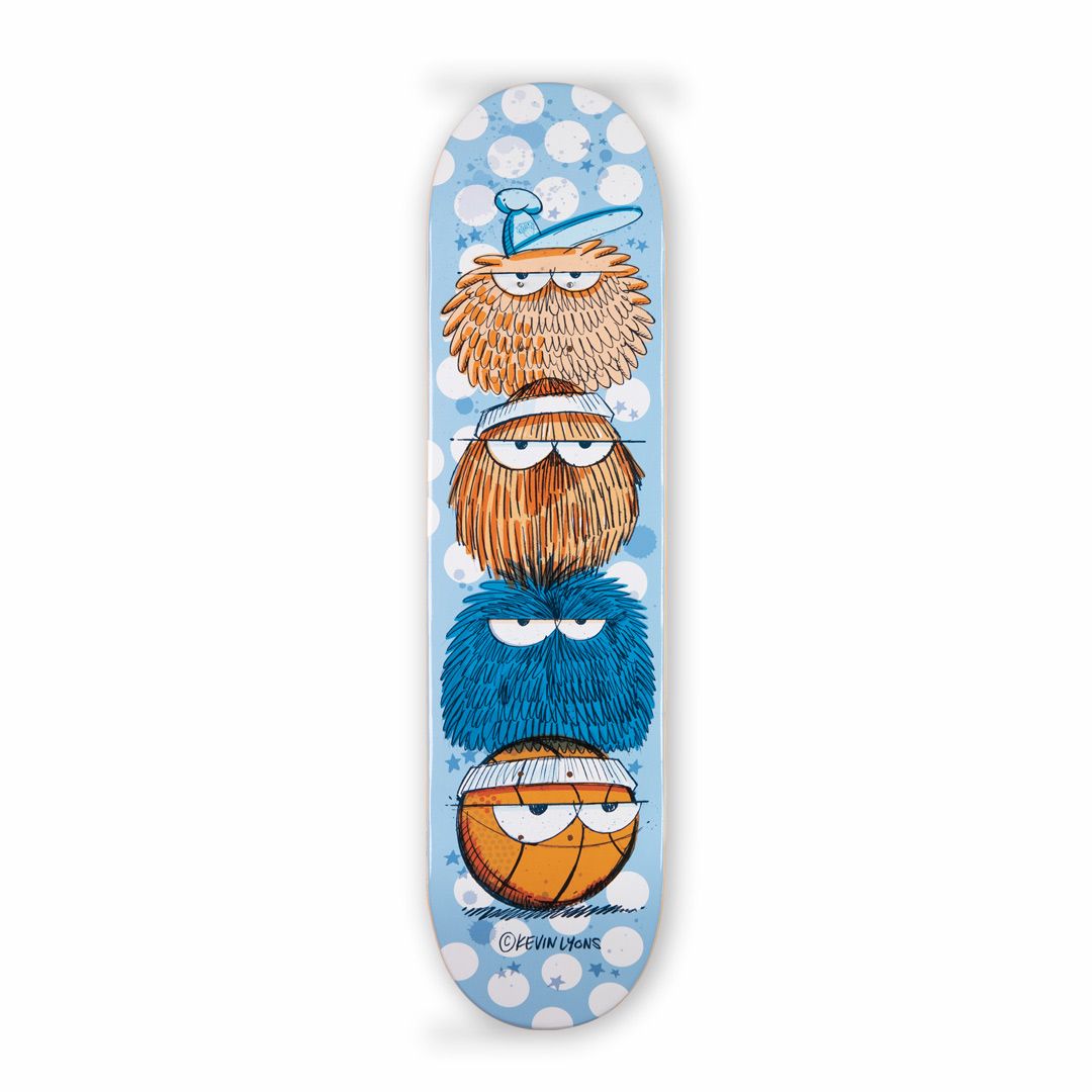 Kevin Lyons X 1xrun Skateboard Decks 1