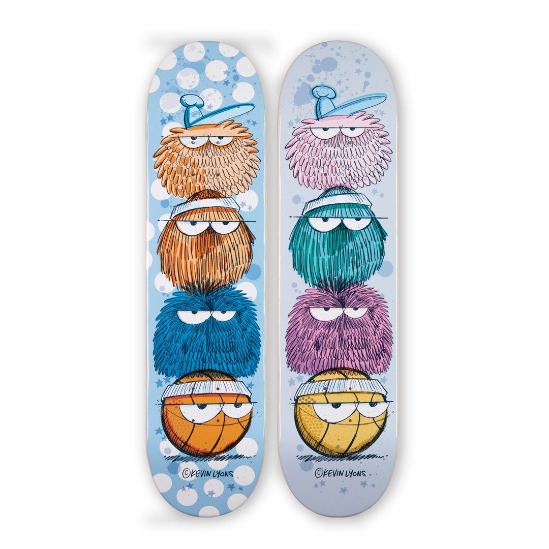 Kevin Lyons X 1xrun Skateboard Decks 4