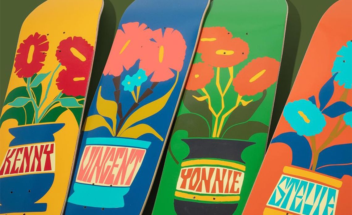 Plantasia series by Ben Peterson x Chocolate Skateboards