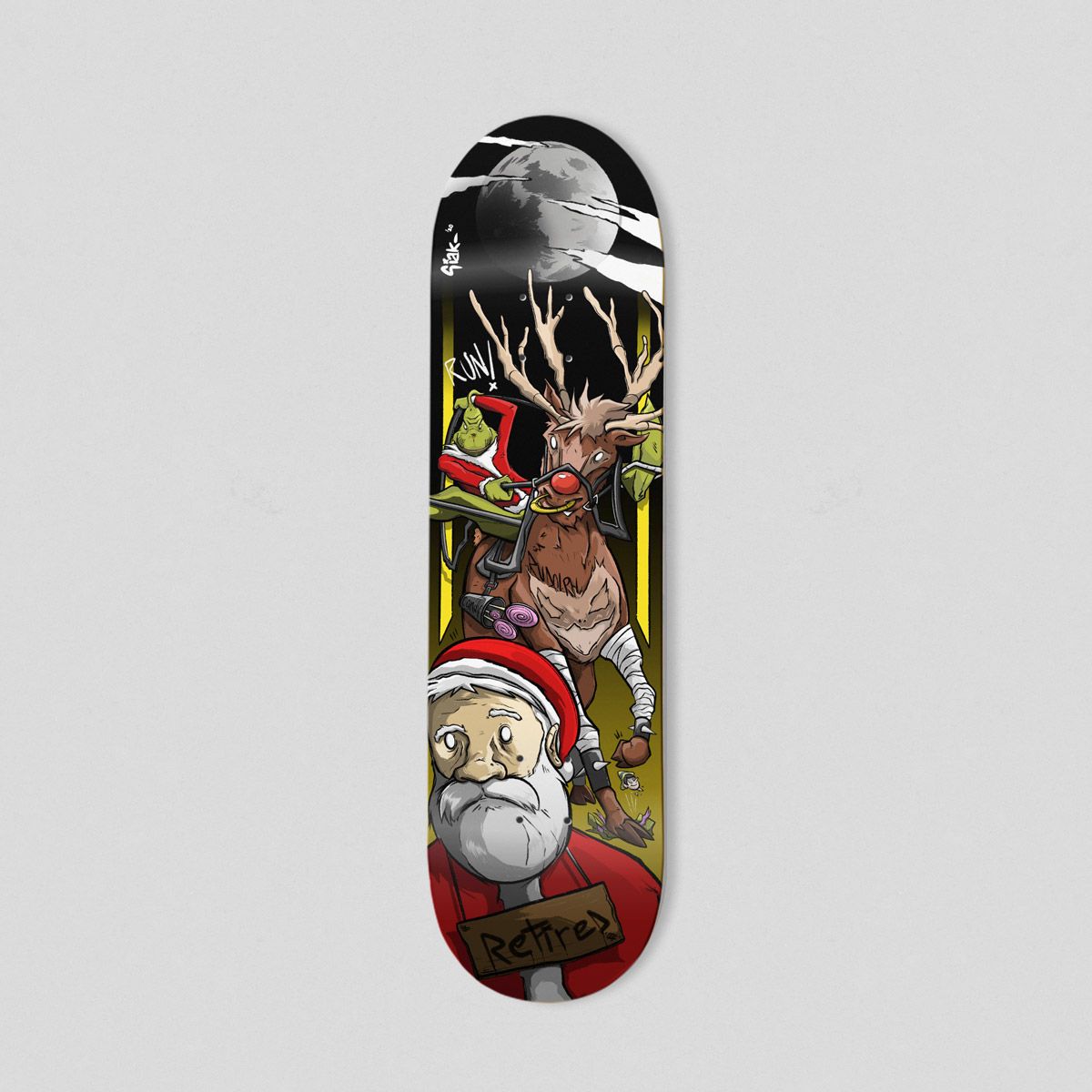 Retired Skateboard By Theevilart X Bonobolabo 2