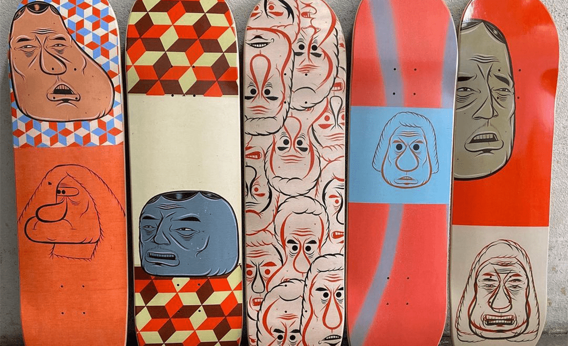 Barry McGee x Baker Skateboards - The Daily Board