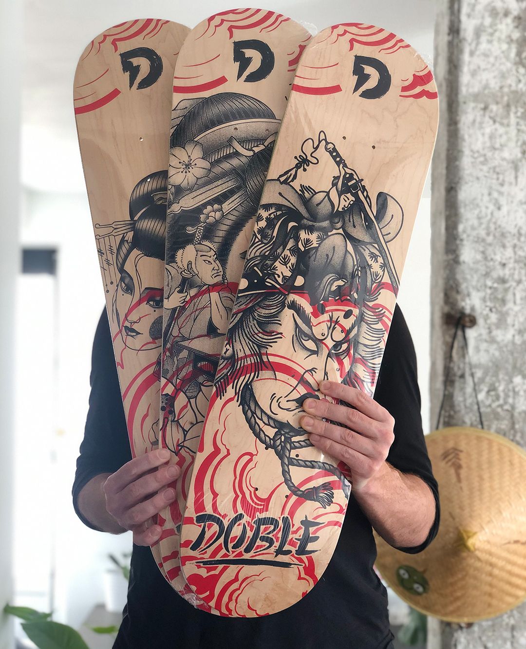 Geisha Series By Plot X Doble Skateboards 6