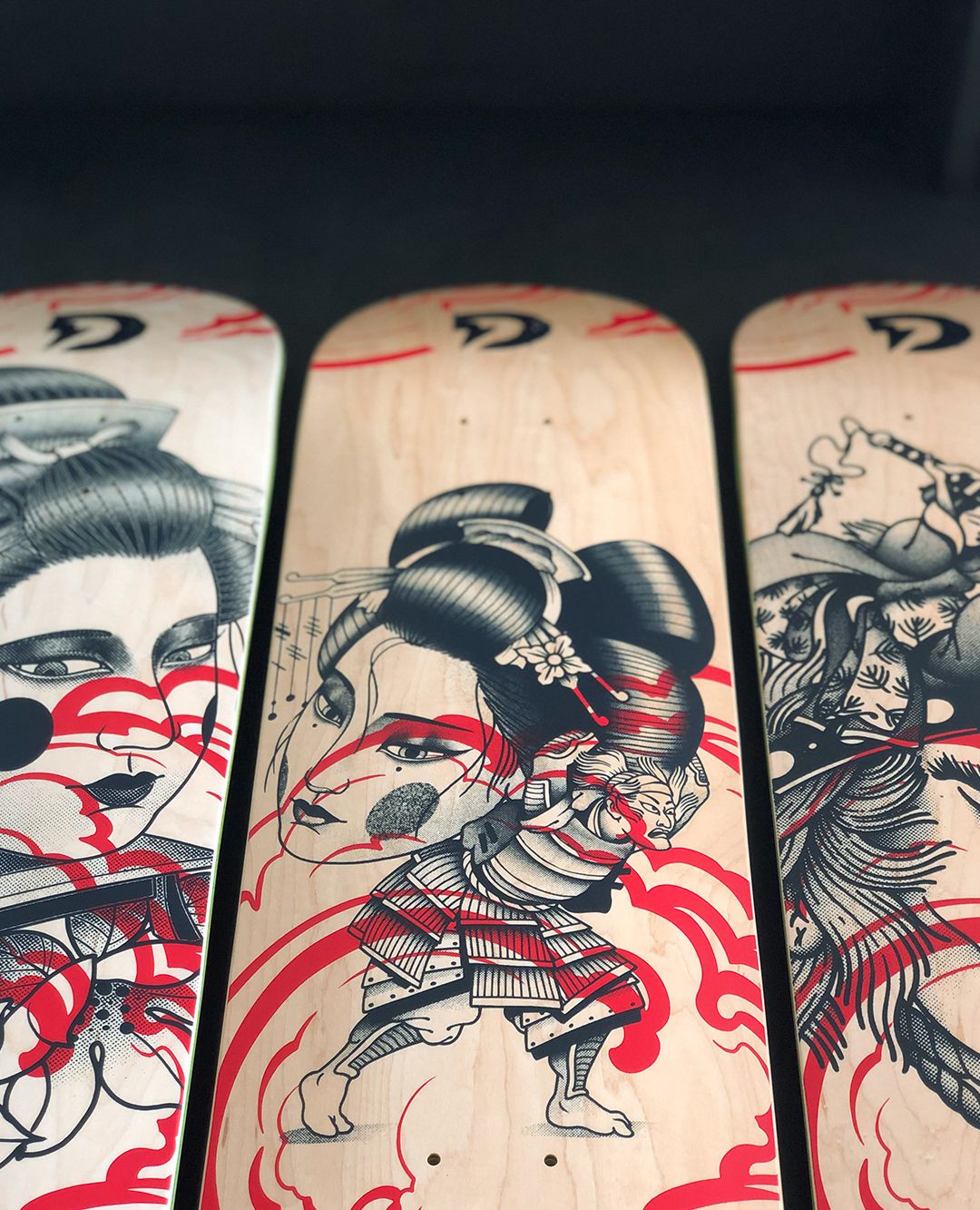 Geisha Series By Plot X Doble Skateboards 9