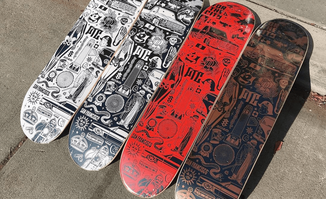 Mike Giant X FTC Skateshop Skate Series.4