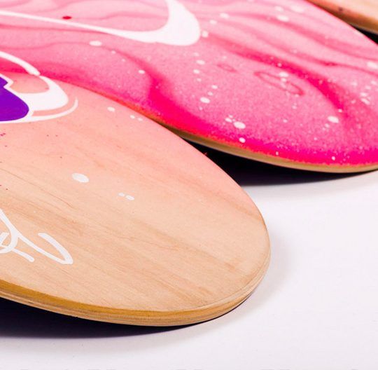 Apercu Des Skateboards De La Nouvelle Edition SPRAYING BOARD 1