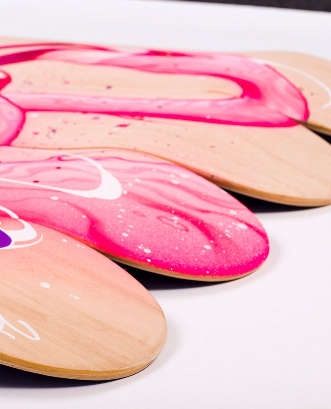 Apercu Des Skateboards De La Nouvelle Edition SPRAYING BOARD 10