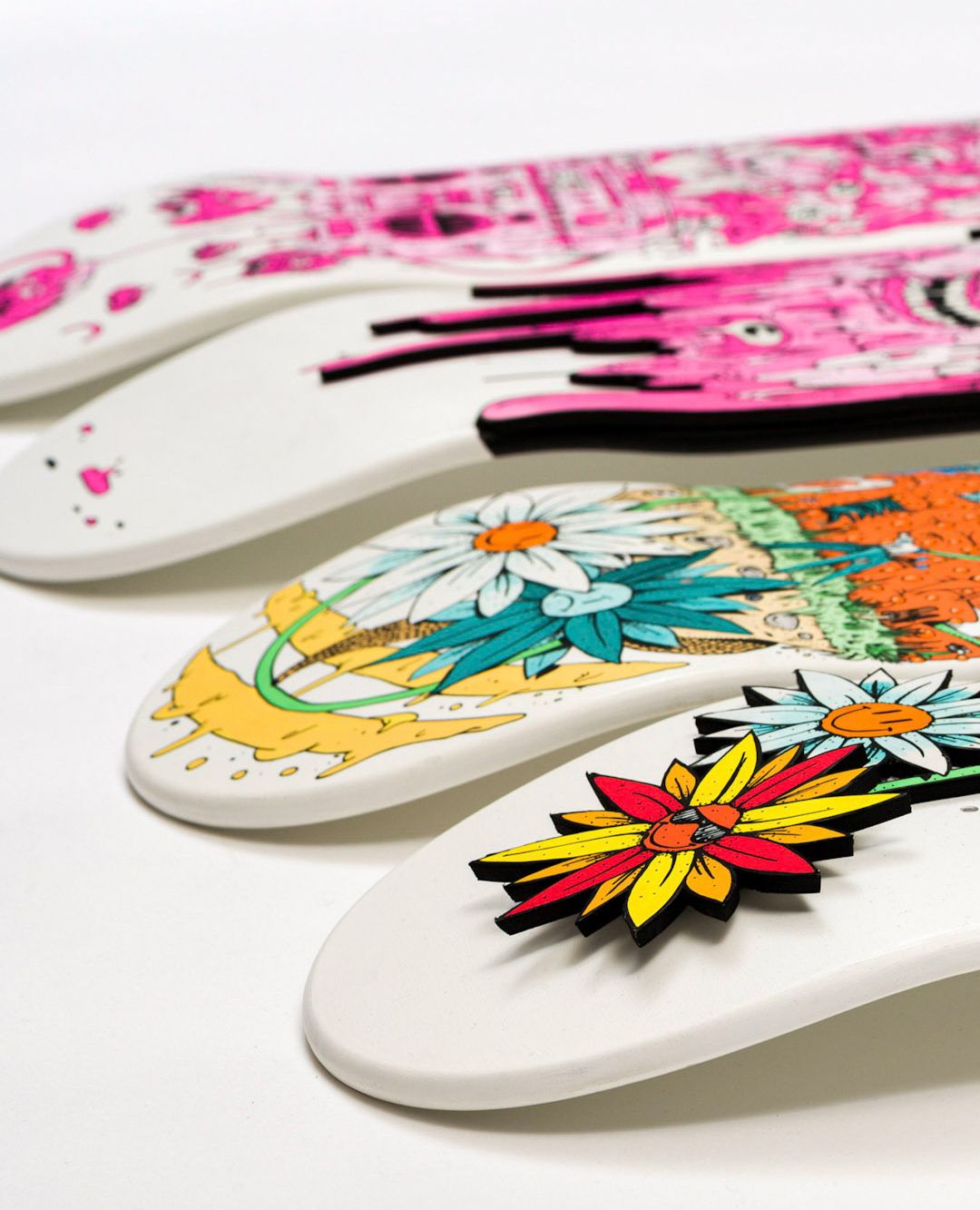 Apercu Des Skateboards De La Nouvelle Edition SPRAYING BOARD 14