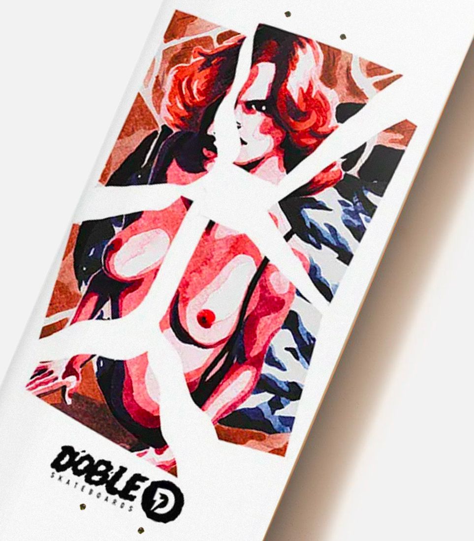 Aquarelle Series By Quentin Caillat X Doble Skateboards 5