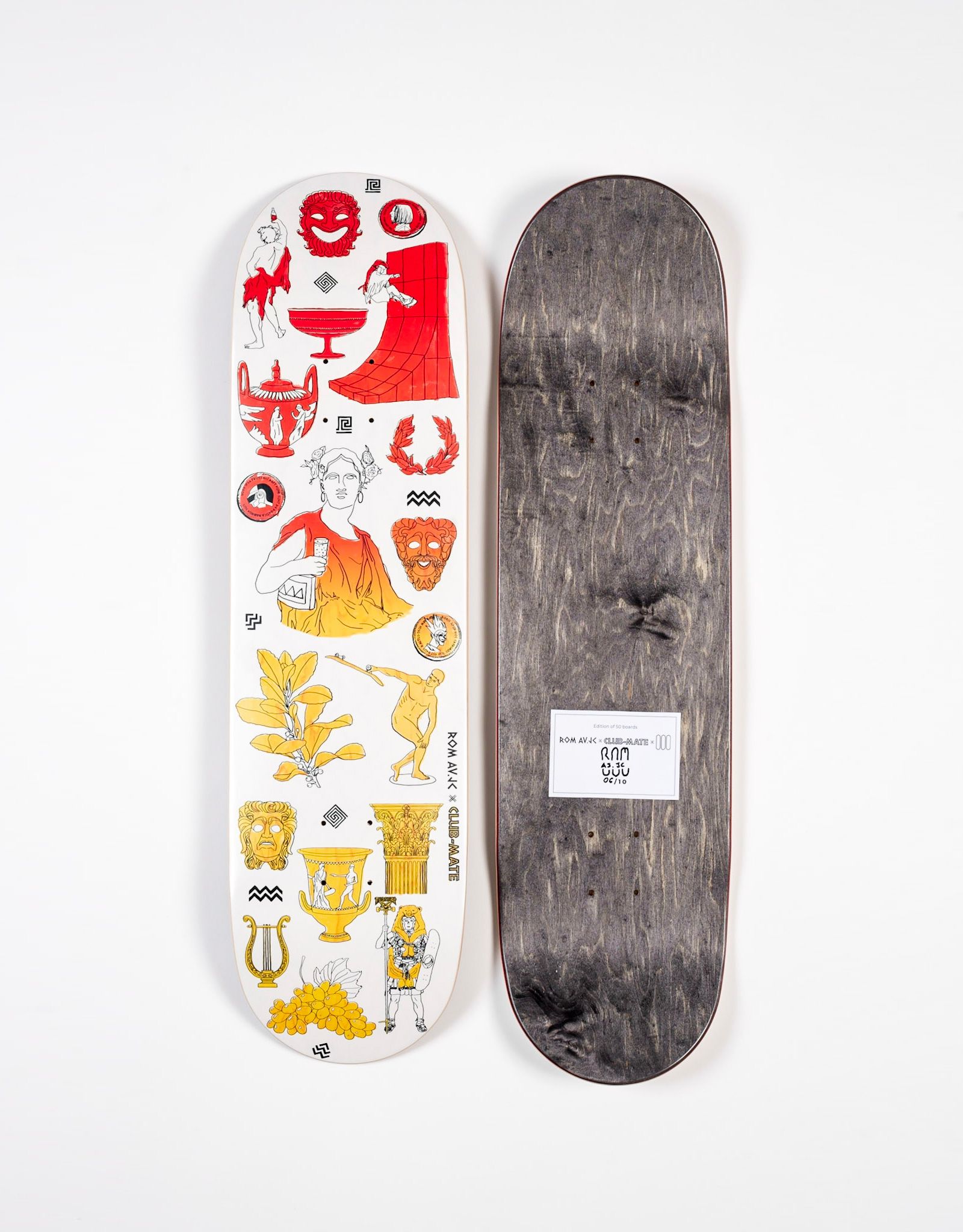 Clubmate X RomAvJC X The Daily Board Skateboard 4