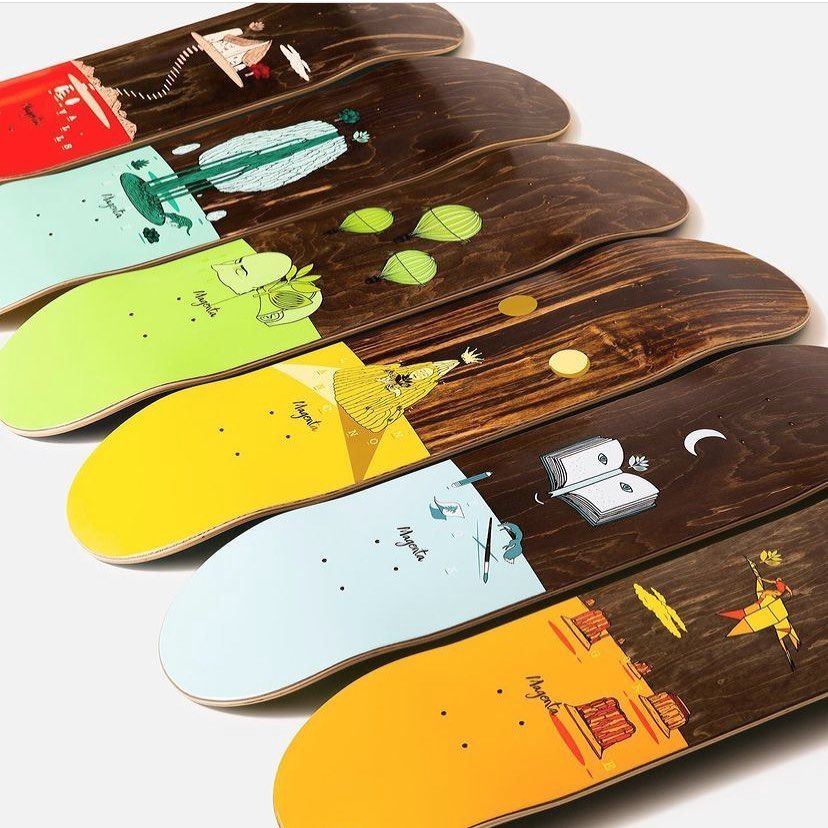 Landscape Series By Soy Panday For Magenta Skateboards 7