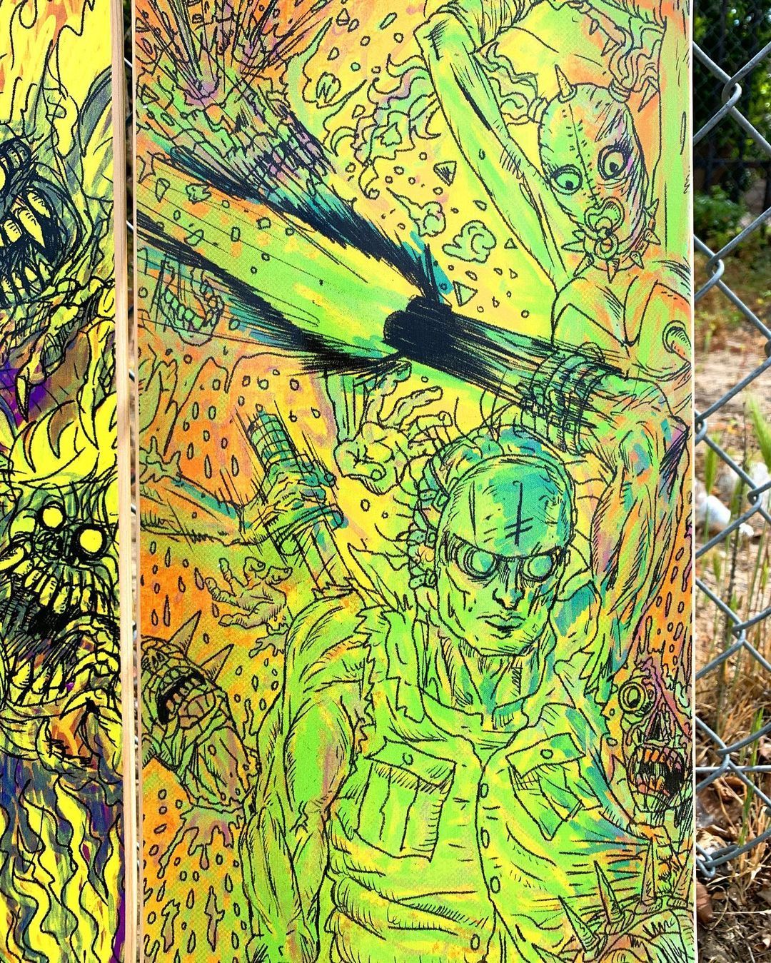 Dystopia Series By Christy Karacas X Deathwish Skateboards 5