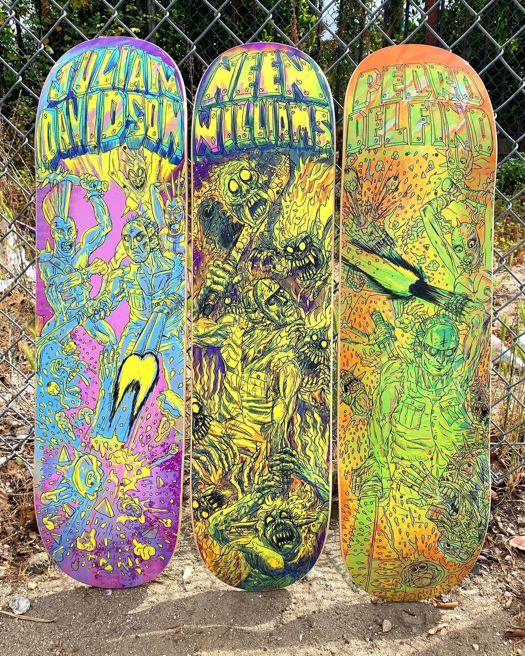 Dystopia Series By Christy Karacas X Deathwish Skateboards 7