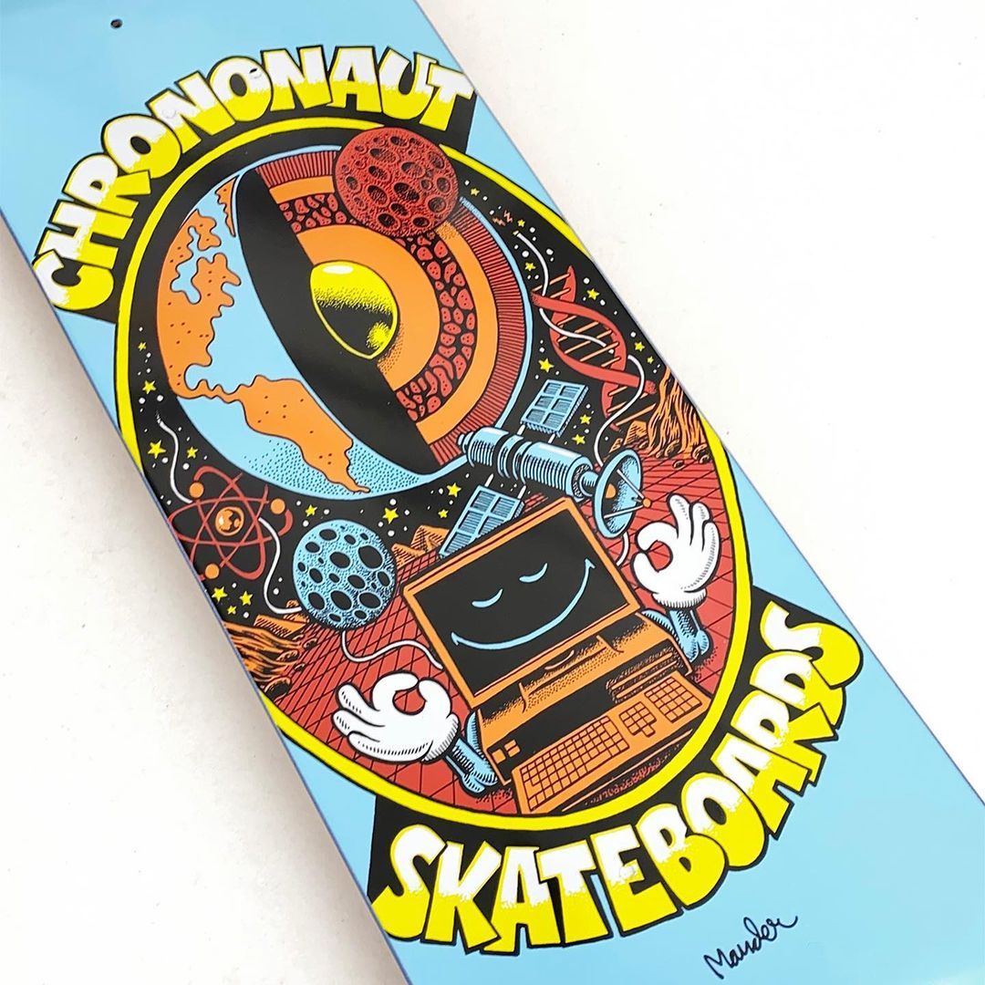 Pegasus Series By Mander X Chrononaut Skateboards 1