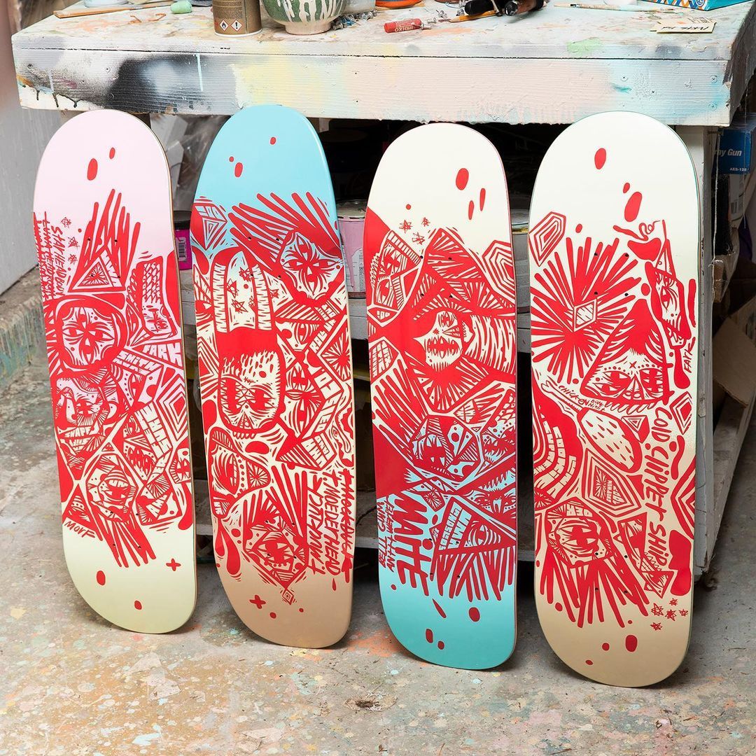 Right Said Red Series By Thomas Campbell X Uma Skateboards 2