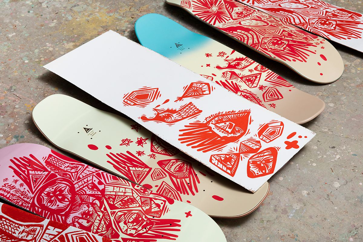 Right Said Red Series By Thomas Campbell X Uma Skateboards 4