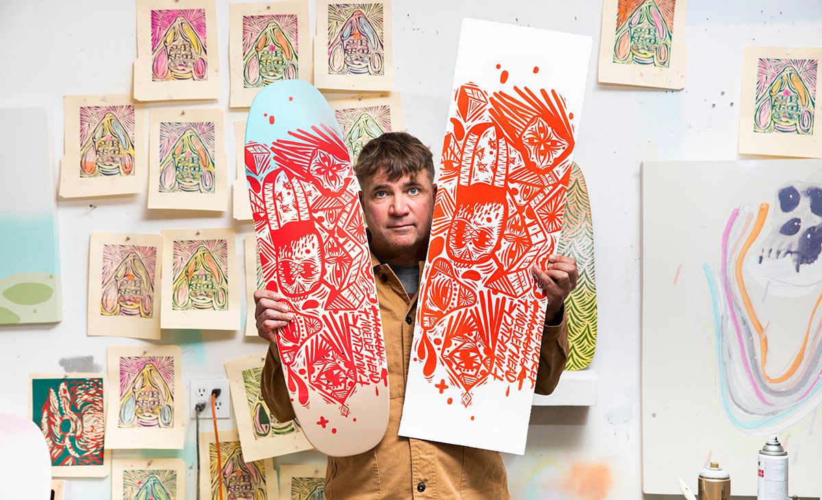 Right Said Red Series By Thomas Campbell X Uma Skateboards 5