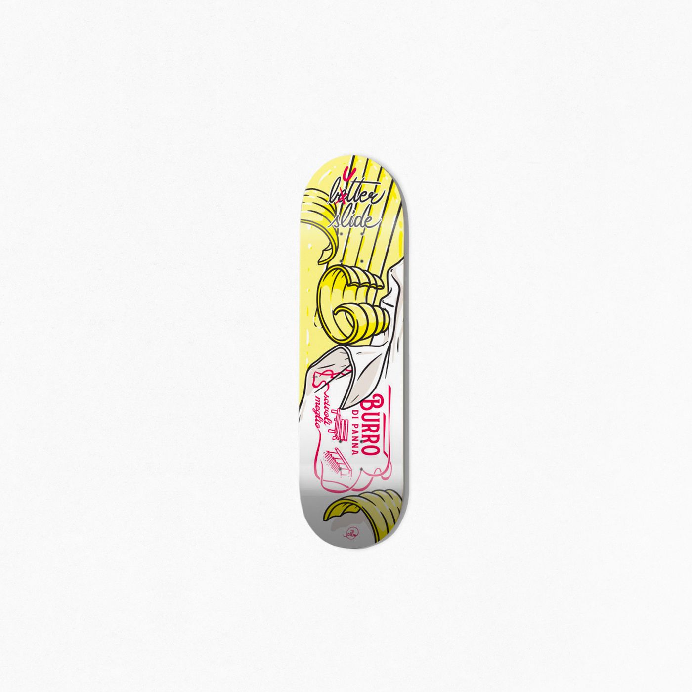 Burro Di Panna Skateboard By Cibo For Bonobolabo 2