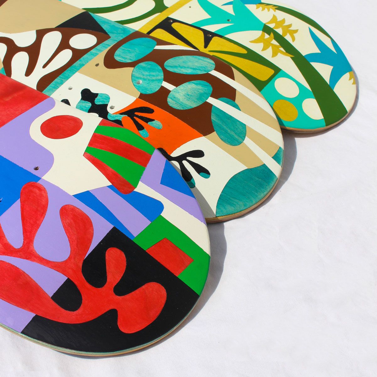 Custom Skateboards By Bart Lanzini For The European Custom Board Show 5