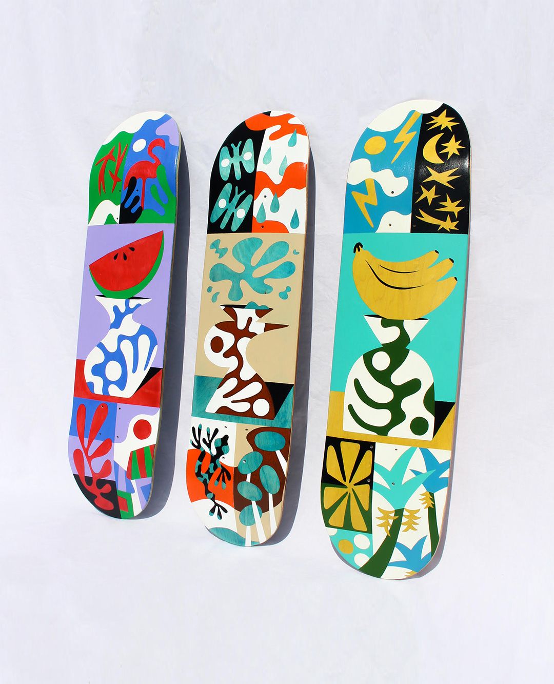 Custom Skateboards By Bart Lanzini For The European Custom Board Show 8