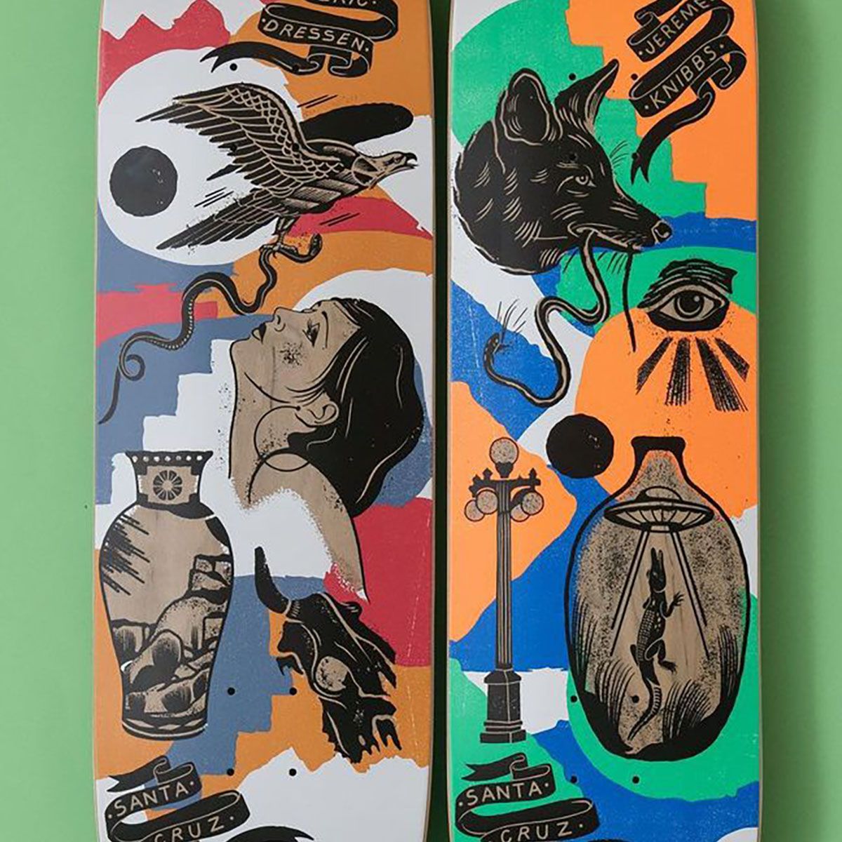 Seekers Series Bys Jess Mudgett For Santa Cruz Skateboards 1
