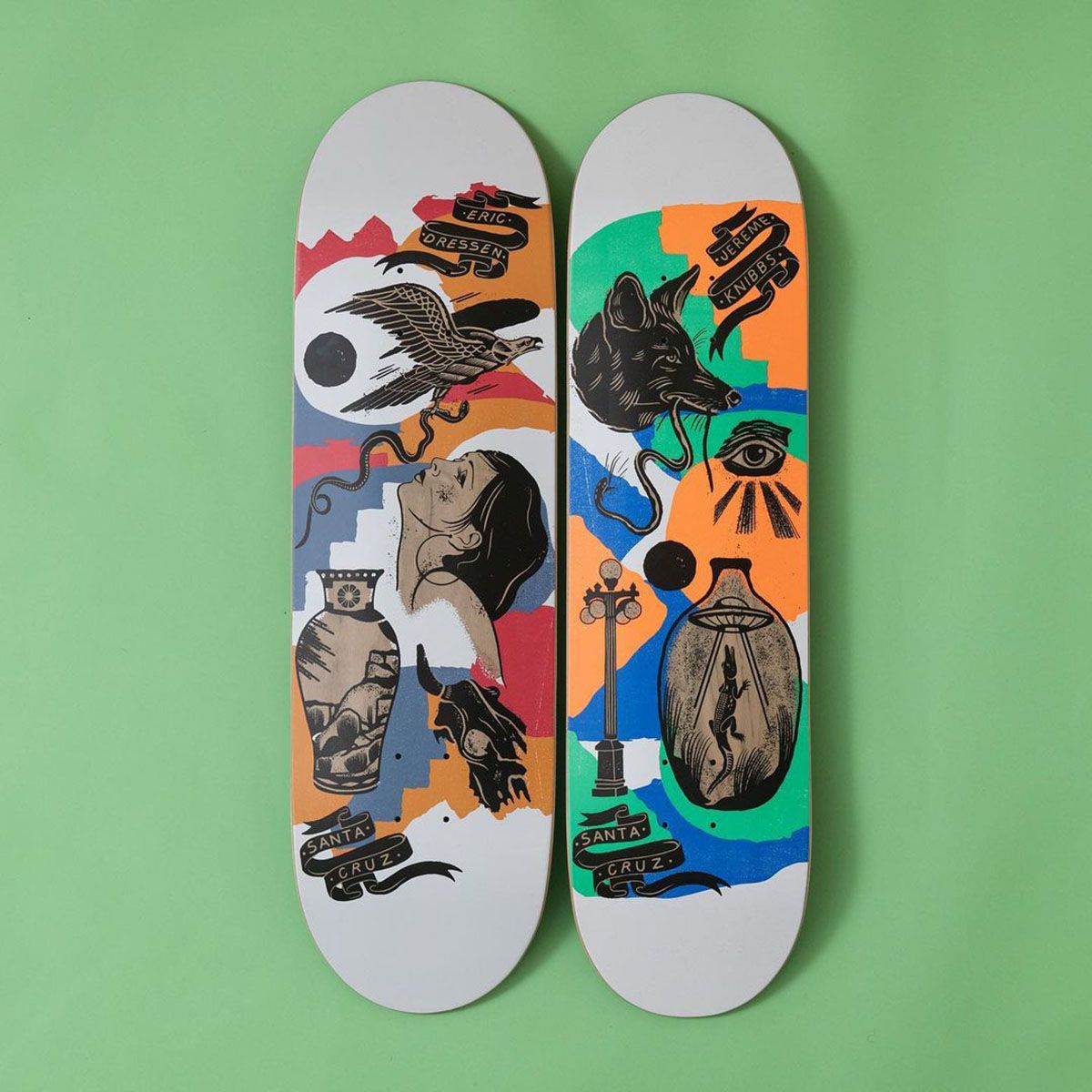 Seekers Series Bys Jess Mudgett For Santa Cruz Skateboards 4