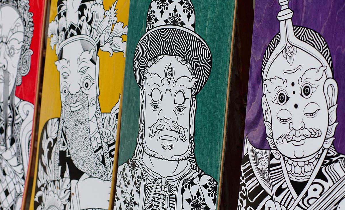 Stone Giants Deck Series By TR For Preduce Skateboards 10
