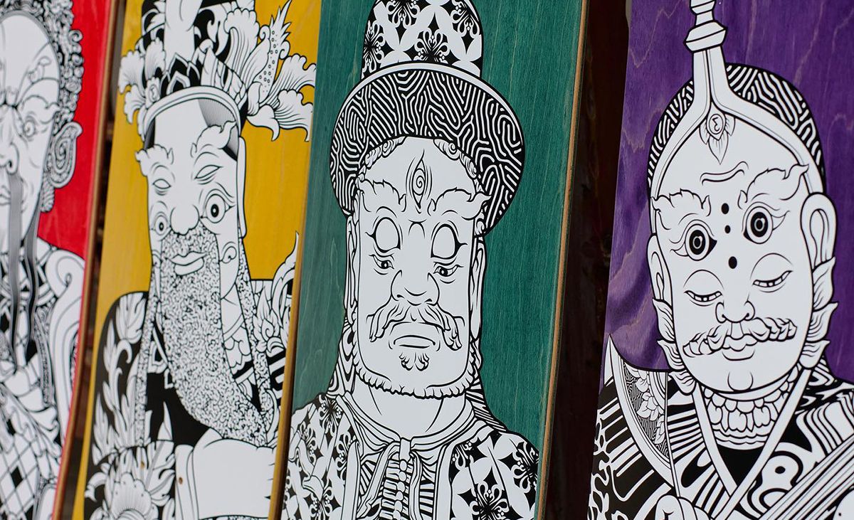 Stone Giants Deck Series By TR For Preduce Skateboards 10