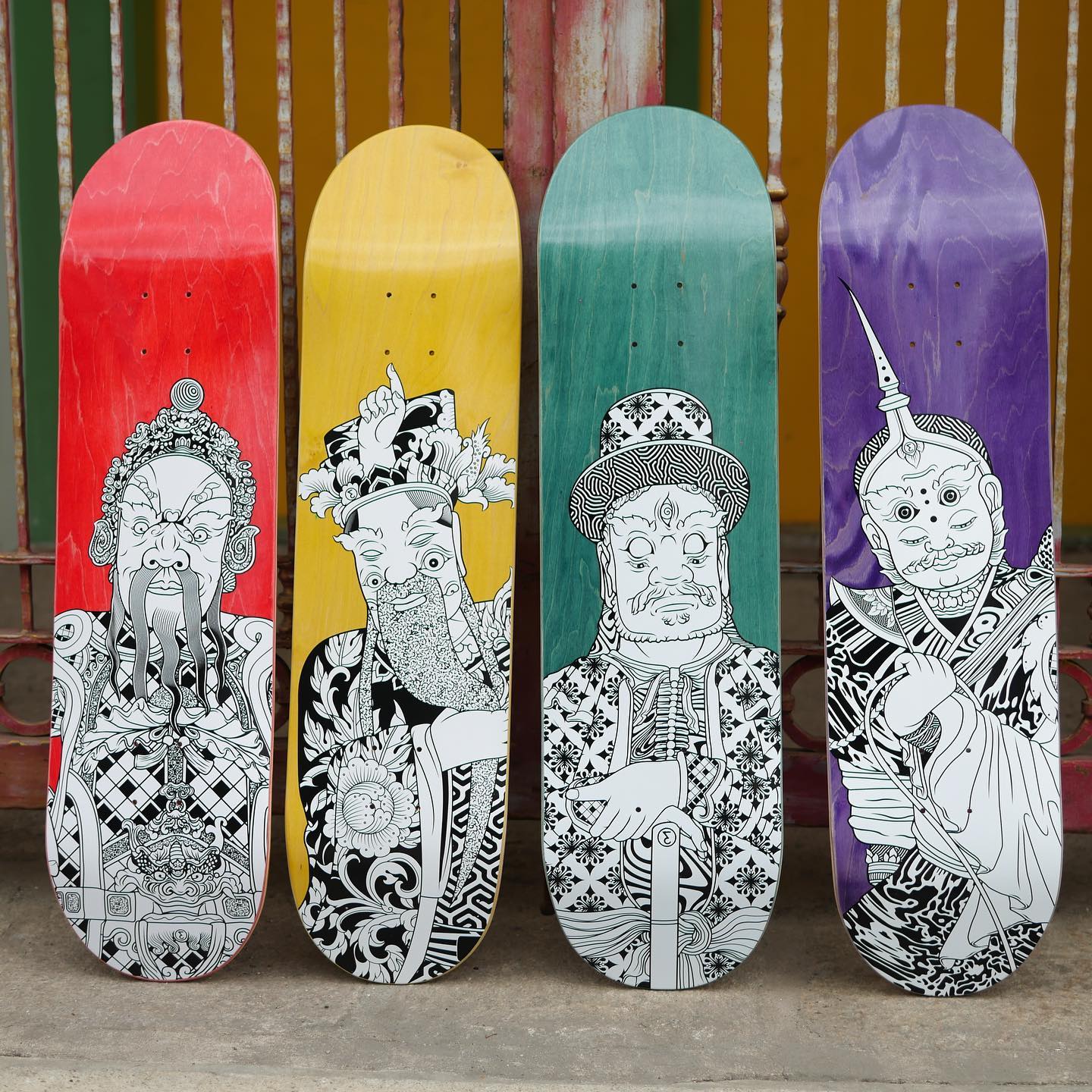 Stone Giants Deck Series By TR For Preduce Skateboards 11