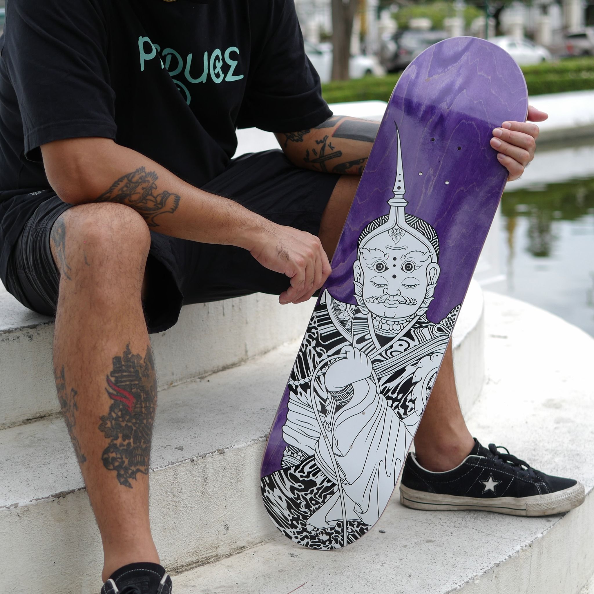 Stone Giants Deck Series By TR For Preduce Skateboards 2