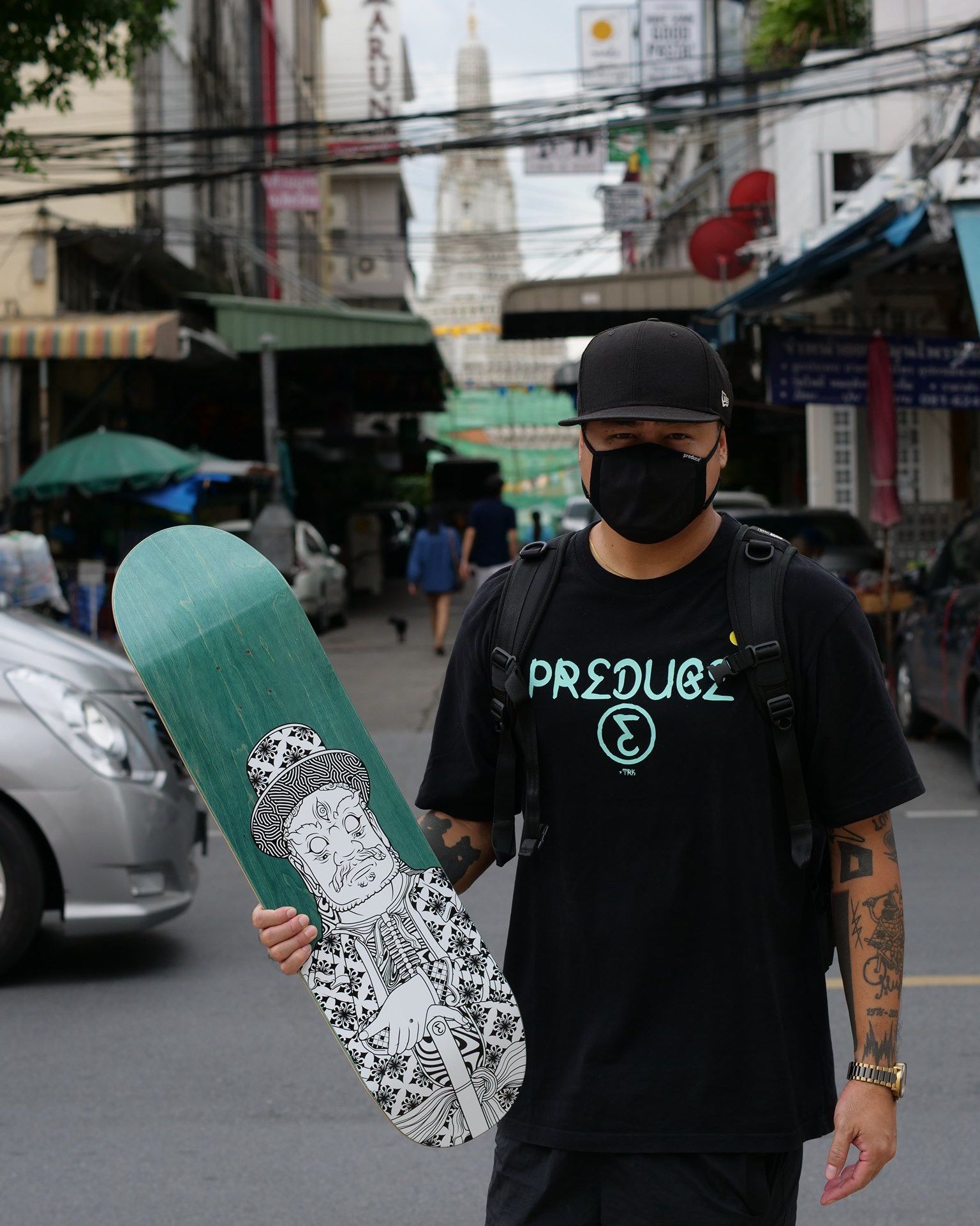 Stone Giants Deck Series By TR For Preduce Skateboards 5
