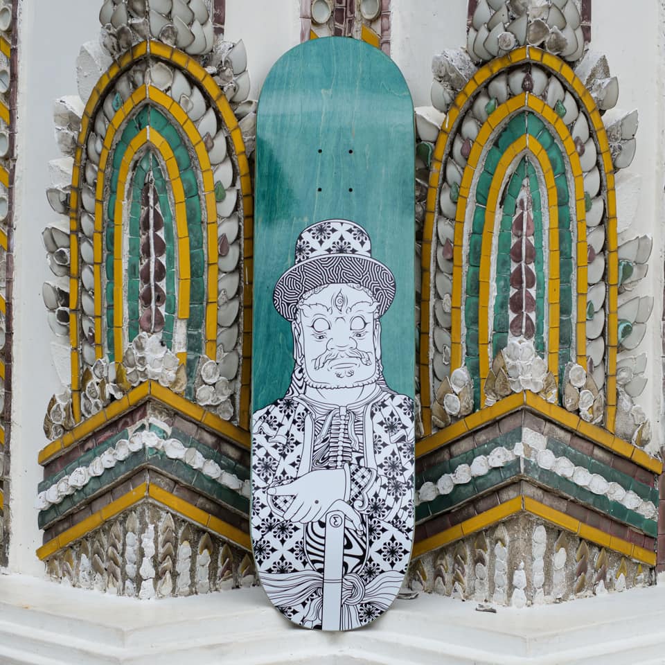 Stone Giants Deck Series By TR For Preduce Skateboards 6