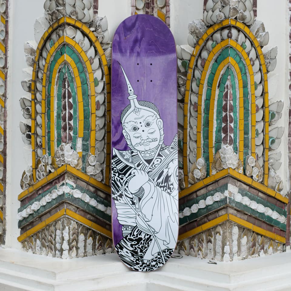 Stone Giants Deck Series By TR For Preduce Skateboards 7