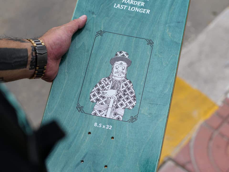 Stone Giants Deck Series By TR For Preduce Skateboards 9