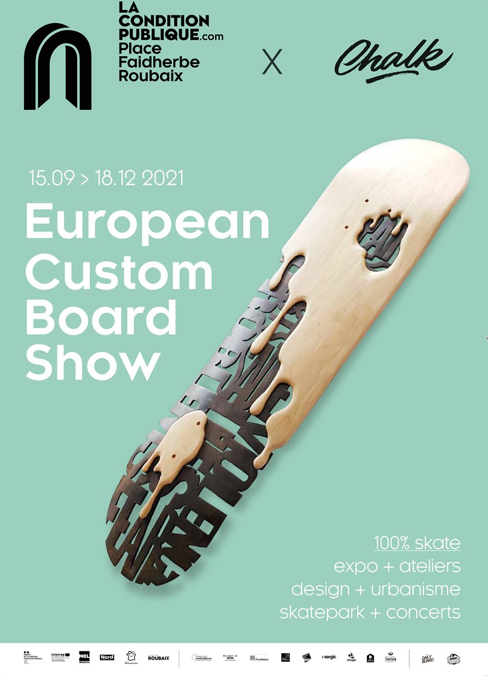 Affiche European Custom Board Show 2021 2